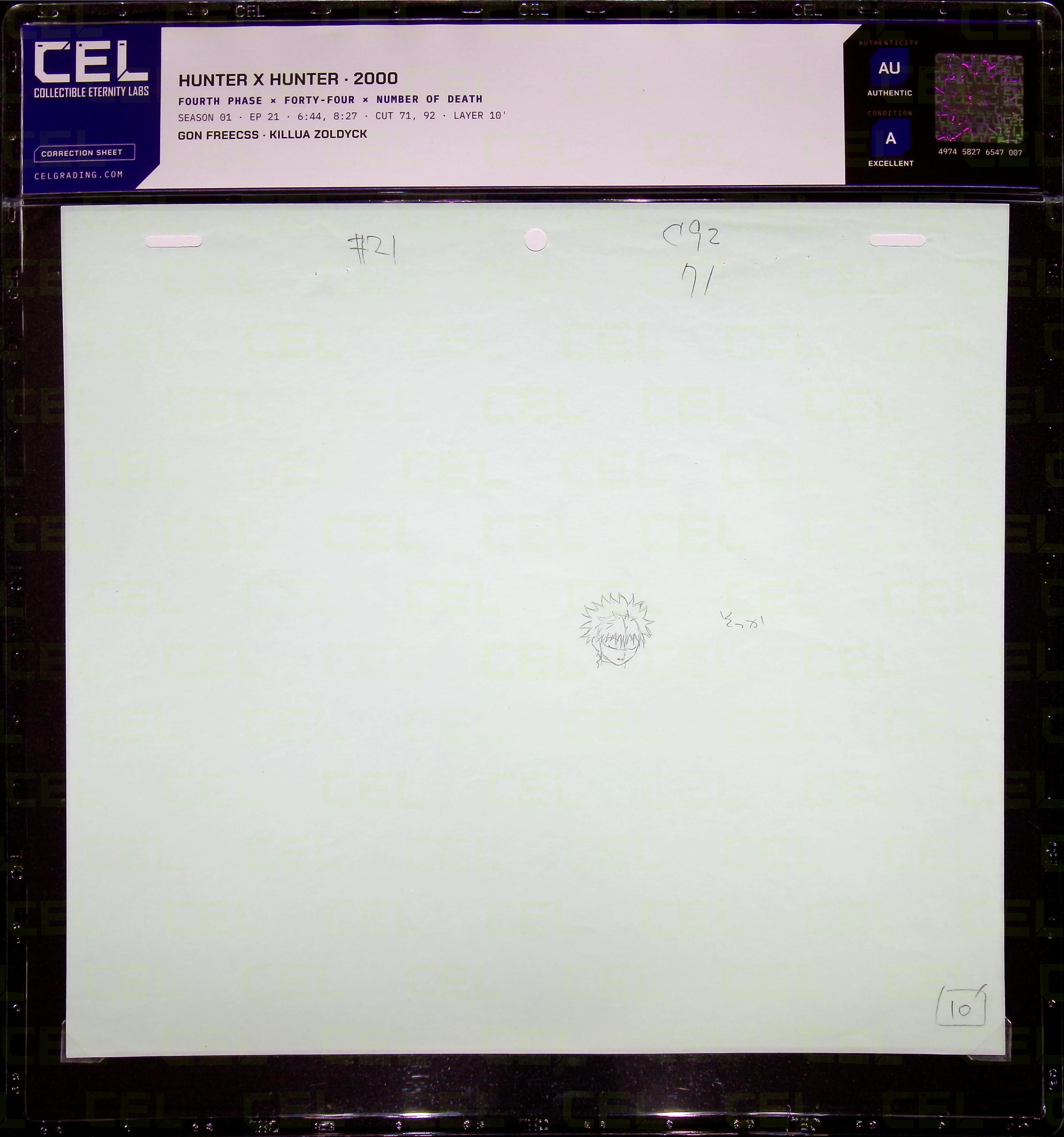 Correction Sheet — primary view