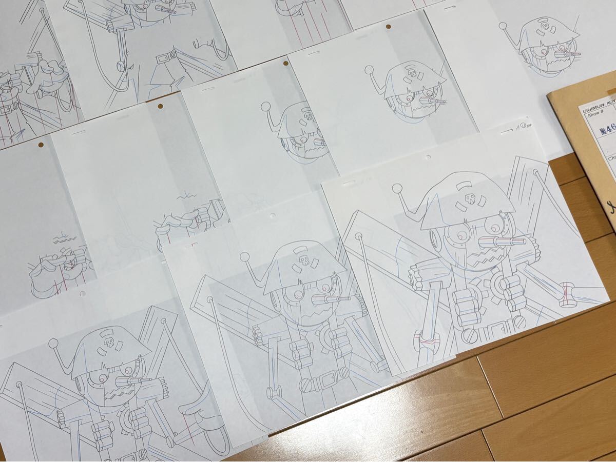 Genga + Douga + Folder — primary view