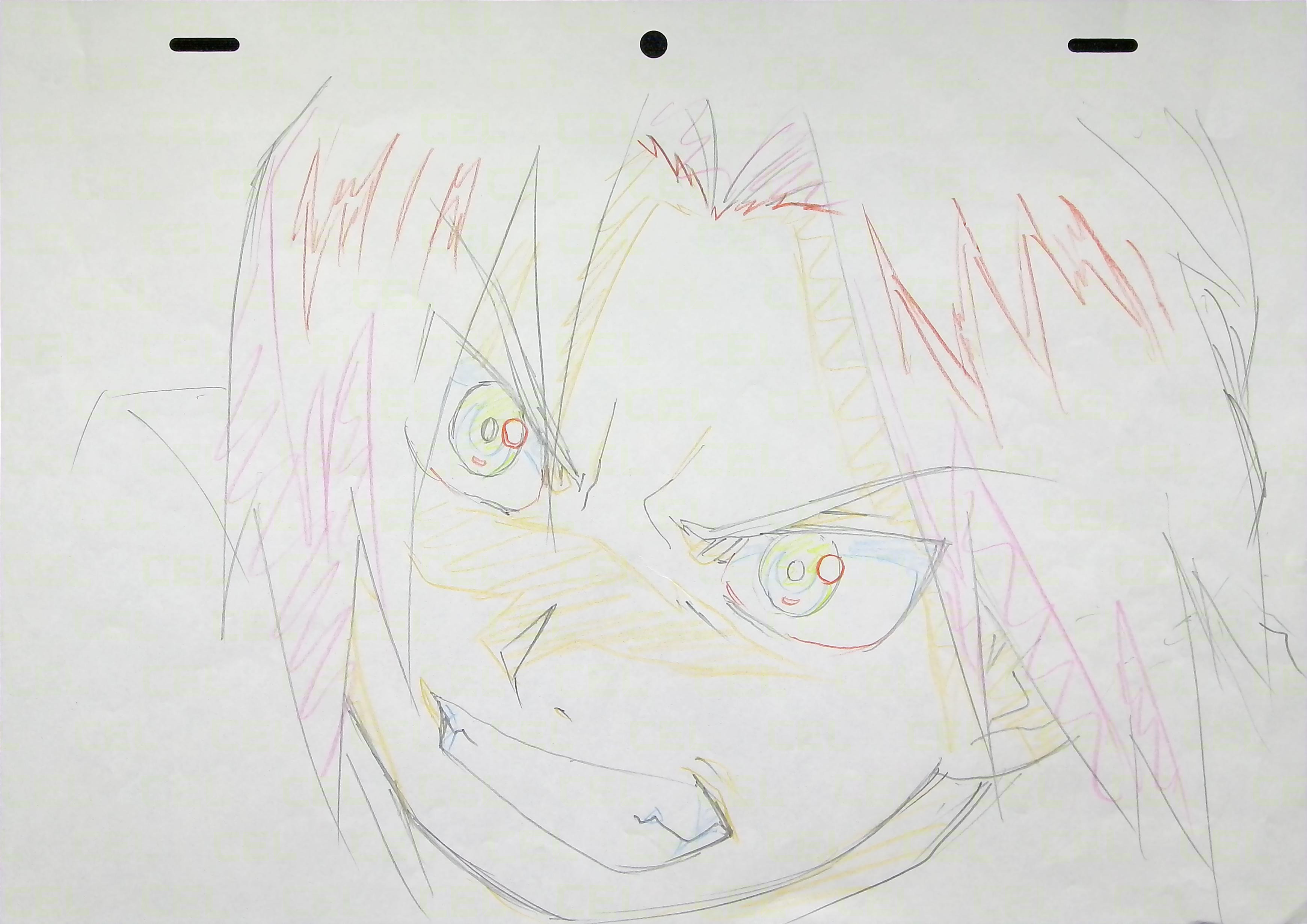 Genga + Correction Sheet — primary view