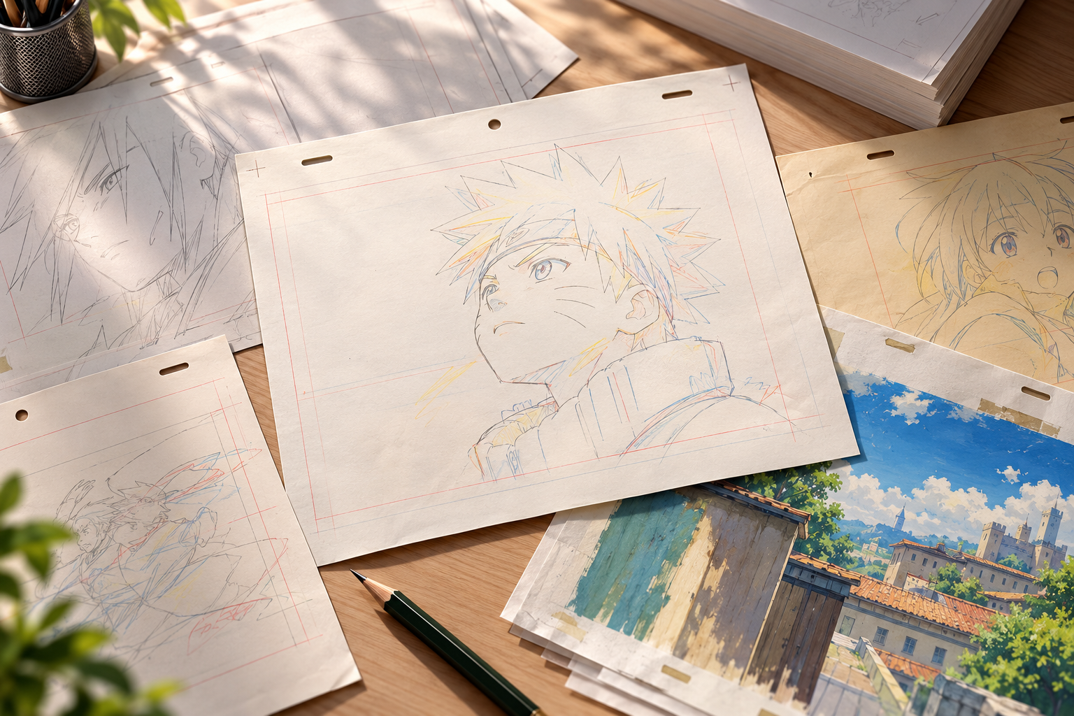 Preservation of Paper-Based Animation Materials